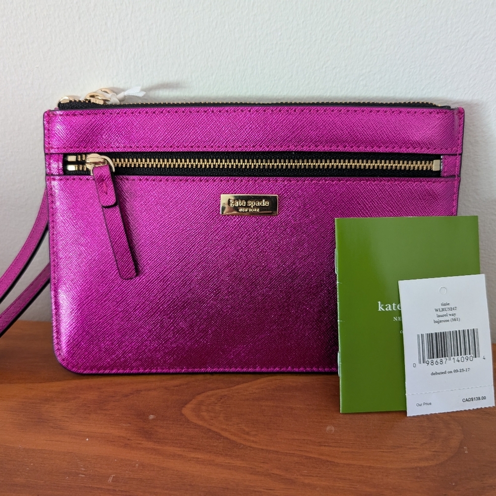 Kate Spade Tinie Wristlet - Baja Rose